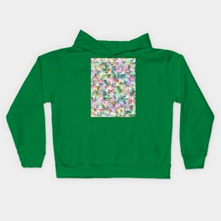 Abstract digital design Kids Hoodie